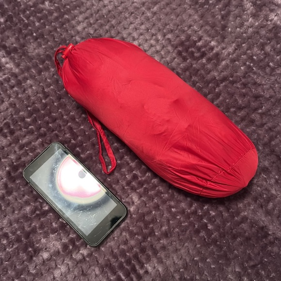 Women's Red Puffer Vest - Picture 8 of 8